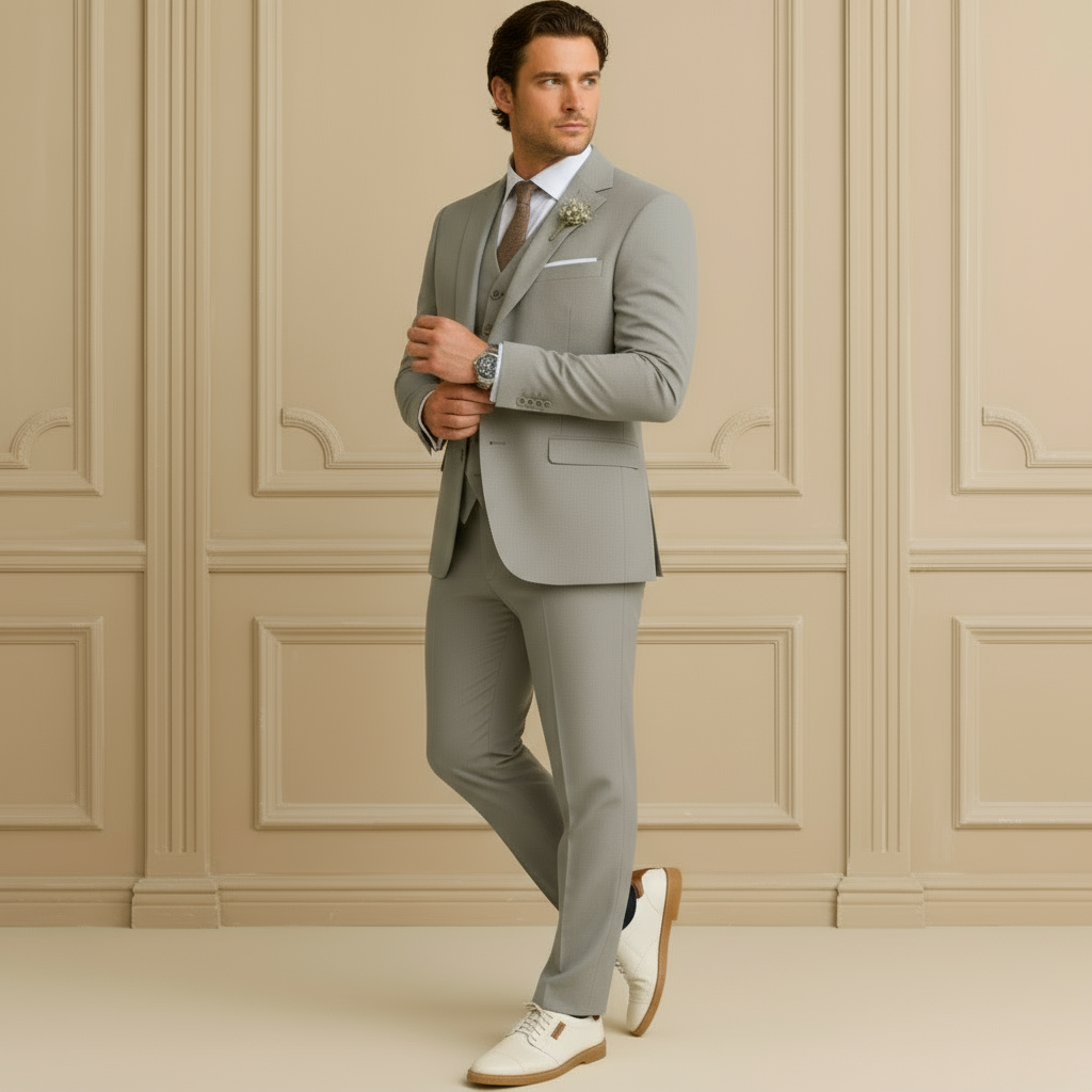 Kamis – Men’s Suit | 3pc slim fit, timeless weddings & formal events