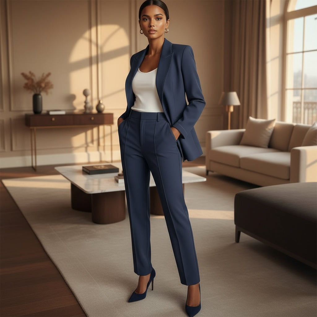 Kabrina – Women’s Blazer and Trouser Set | Tailored fit, elegant