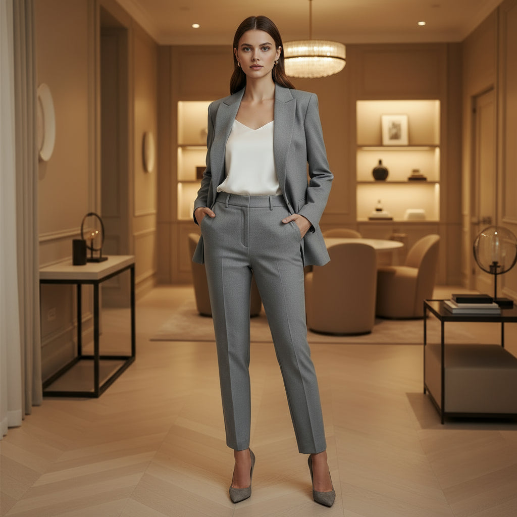 Kabrina – Women’s Blazer and Trouser Set | Tailored fit, elegant