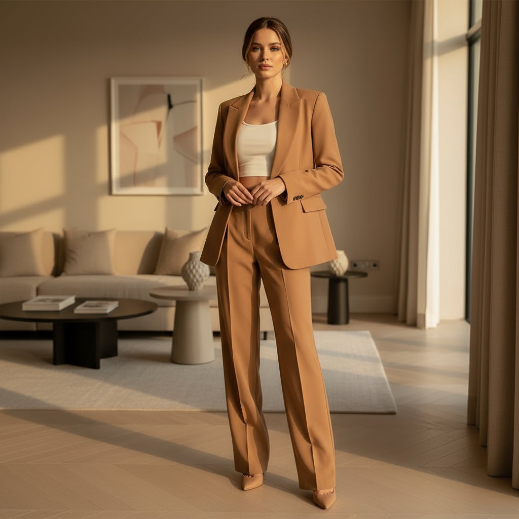 Kabrina – Women’s Blazer and Trouser Set | Tailored fit, elegant