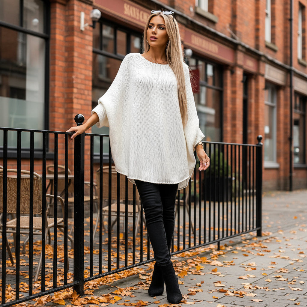 Jowita – Women’s Sweater | Chunky knit, oversized fit