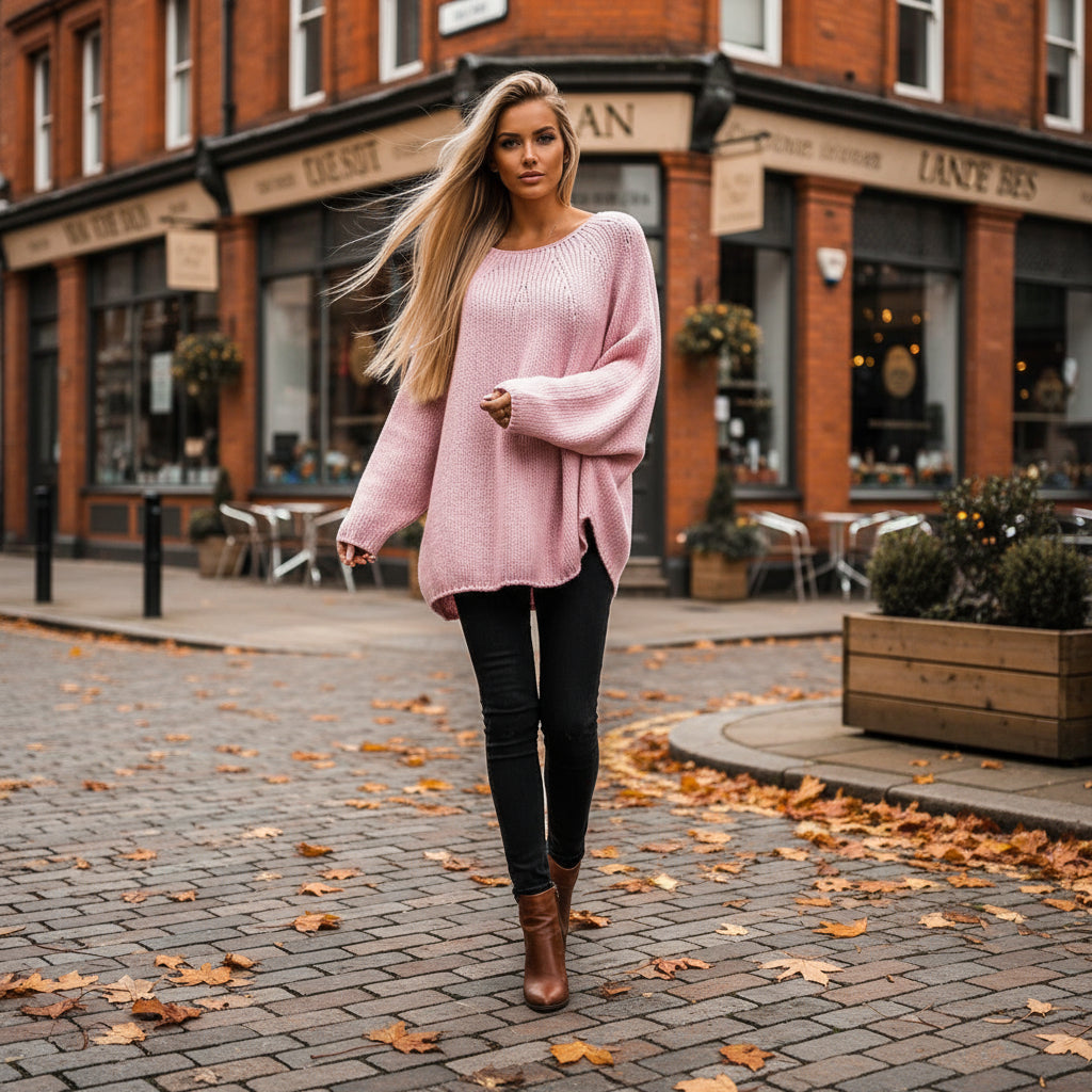 Jowita – Women’s Sweater | Chunky knit, oversized fit